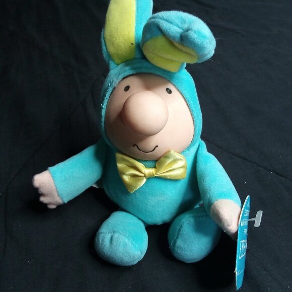 NWT Vintage Ziggy Forget Me Not Bunny Suit Plush Stuffed Animal - Picture 2 of 6